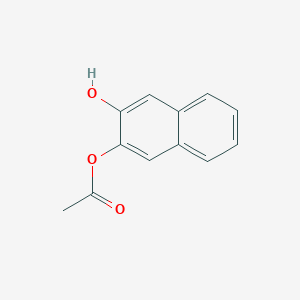 molecular formula C12H10O3 B5734647 (3-hydroxynaphthalen-2-yl) acetate 