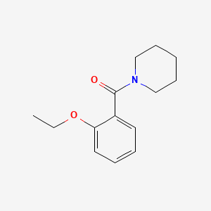 molecular formula C14H19NO2 B5734726 1-(2-ethoxybenzoyl)piperidine CAS No. 20308-67-2