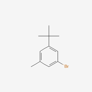 molecular formula C11H15Br B573480 1-Bromo-3-tert-butyl-5-methylbenzene CAS No. 193905-94-1