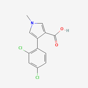 4-(2,4-Dichlorophenyl)-1-methyl-1H-pyrrole-3-carboxylic acid