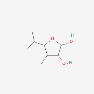 5-Isopropyl-4-methyltetrahydrofuran-2,3-diol
