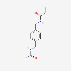 N-{[4-(PROPANAMIDOMETHYL)PHENYL]METHYL}PROPANAMIDE