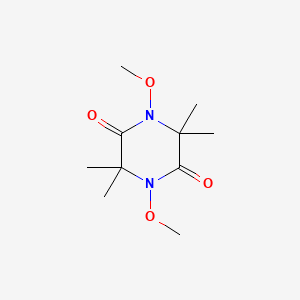 molecular formula C10H18N2O4 B5734944 1,4-dimethoxy-3,3,6,6-tetramethyl-2,5-piperazinedione 