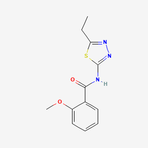 N-(5-ethyl-1,3,4-thiadiazol-2-yl)-2-methoxybenzamide