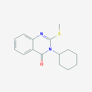 3-Cyclohexyl-2-methylsulfanylquinazolin-4-one