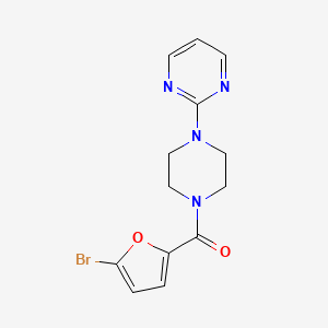 2-[4-(5-bromo-2-furoyl)-1-piperazinyl]pyrimidine