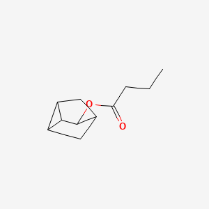 molecular formula C11H16O2 B573505 Tricyclo[2.2.1.0~2,6~]heptan-3-yl butanoate CAS No. 165664-06-2