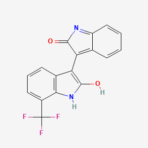 7-(trifluoromethyl)-3,3'-biindole-2,2'(1H,1'H)-dione