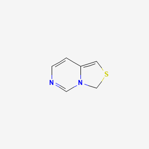 molecular formula C6H6N2S B573515 3H-[1,3]Thiazolo[3,4-c]pyrimidine CAS No. 182750-86-3