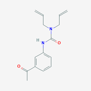 N'-(3-acetylphenyl)-N,N-diallylurea