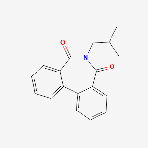 6-isobutyl-5H-dibenzo[c,e]azepine-5,7(6H)-dione