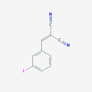 molecular formula C10H5IN2 B5735533 (3-iodobenzylidene)malononitrile CAS No. 184706-41-0