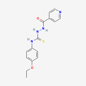 N-(4-ethoxyphenyl)-2-isonicotinoylhydrazinecarbothioamide