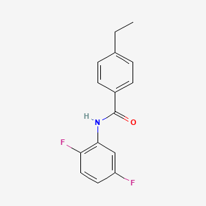 N-(2,5-difluorophenyl)-4-ethylbenzamide