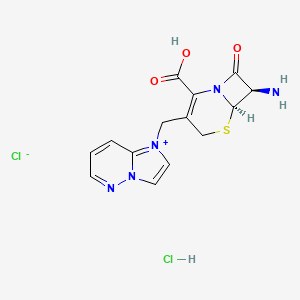 molecular formula C14H15Cl2N5O3S B573563 7-ACD CAS No. 166176-51-8