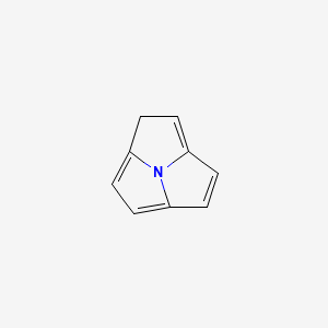 molecular formula C9H7N B573564 1H-吡咯并[2,1,5-CD]吡咯利嗪 CAS No. 174450-83-0