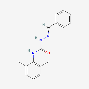 1-(Benzylideneamino)-3-(2,6-dimethylphenyl)urea