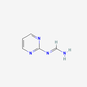 N-(Pyrimidin-2-yl)formimidamide