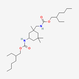 molecular formula C28H54N2O4 B573591 Diethylhexyl isophorone diisocyanate CAS No. 185568-15-4