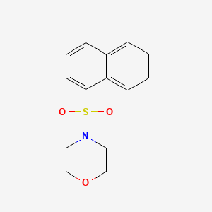 molecular formula C14H15NO3S B5735930 4-(1-naphthylsulfonyl)morpholine 