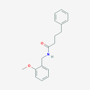 N-(2-methoxybenzyl)-4-phenylbutanamide