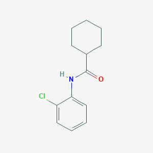 molecular formula C13H16ClNO B5735976 N-(2-chlorophenyl)cyclohexanecarboxamide 