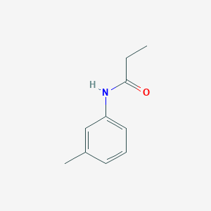 molecular formula C10H13NO B5735987 N-(3-甲基苯基)丙酰胺 