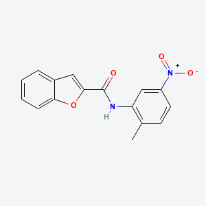 N-(2-methyl-5-nitrophenyl)-1-benzofuran-2-carboxamide