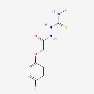 2-[(4-fluorophenoxy)acetyl]-N-methylhydrazinecarbothioamide