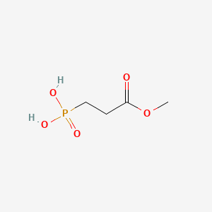 molecular formula C4H9O5P B573611 Methyl phosphonopropanoate CAS No. 174276-11-0
