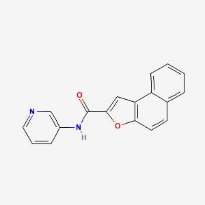 N-3-pyridinylnaphtho[2,1-b]furan-2-carboxamide