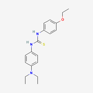 N-[4-(diethylamino)phenyl]-N'-(4-ethoxyphenyl)thiourea