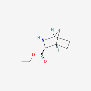Ethyl (1R,3R,4S)-2-azabicyclo[2.2.1]heptane-3-carboxylate