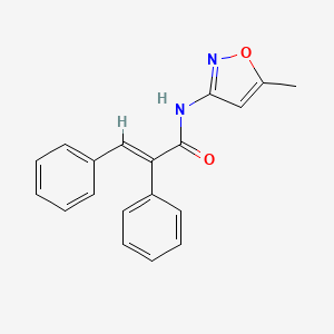 (E)-N-(5-METHYL-3-ISOXAZOLYL)-2,3-DIPHENYL-2-PROPENAMIDE