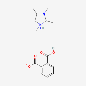 1,2,3,4-Tetramethylimidazolidin-1-ium 2-carboxybenzoate
