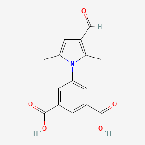 5-(3-formyl-2,5-dimethyl-1H-pyrrol-1-yl)isophthalic acid