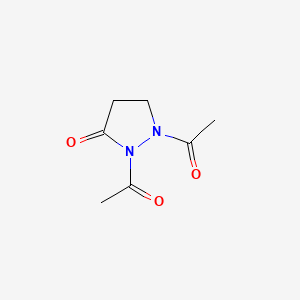1,2-Diacetylpyrazolidin-3-one