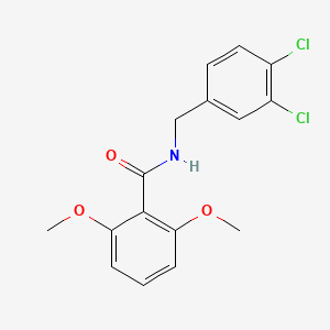 N-(3,4-dichlorobenzyl)-2,6-dimethoxybenzamide