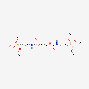 2-(3-triethoxysilylpropylcarbamoyloxy)ethyl N-(3-triethoxysilylpropyl)carbamate