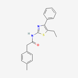 N-(5-ethyl-4-phenyl-1,3-thiazol-2-yl)-2-(4-methylphenyl)acetamide