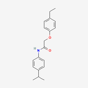 2-(4-ethylphenoxy)-N-(4-isopropylphenyl)acetamide