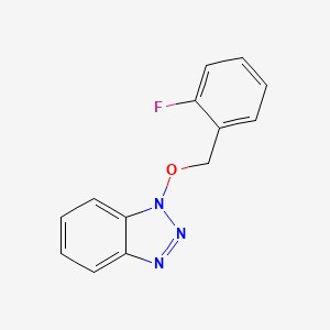 1-[(2-fluorobenzyl)oxy]-1H-1,2,3-benzotriazole