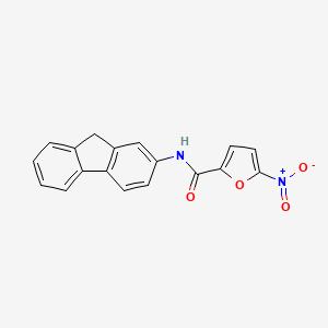 N-(9H-fluoren-2-yl)-5-nitrofuran-2-carboxamide