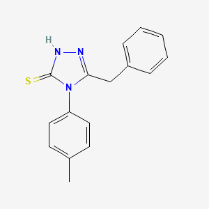 5-benzyl-4-(4-methylphenyl)-4H-1,2,4-triazole-3-thiol