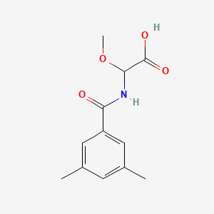 Acetic acid,[(3,5-dimethylbenzoyl)amino]methoxy-