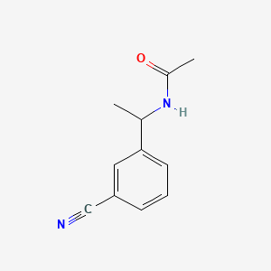 N-[1-(3-Cyanophenyl)ethyl]acetamide