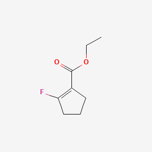 Ethyl 2-fluorocyclopentene-1-carboxylate