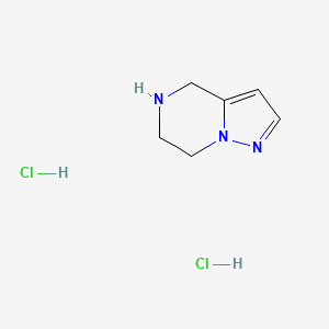 4,5,6,7-Tetrahydropyrazolo[1,5-a]pyrazine dihydrochloride