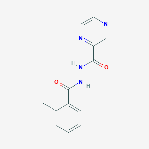 N'-(2-methylbenzoyl)-2-pyrazinecarbohydrazide