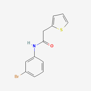 N-(3-bromophenyl)-2-(2-thienyl)acetamide